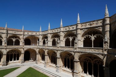 Jeronimos Manastırı ya da Hieronymites Manastırı. Manastır. Lizbon. Portekiz. 