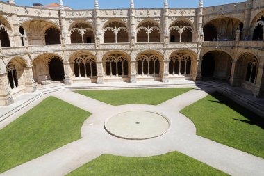 Jeronimos Manastırı ya da Hieronymites Manastırı. Manastır. Lizbon. Portekiz. 