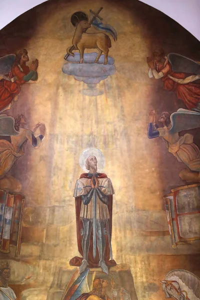 Santo Condestavelin Kirkko Lissabonissa Portugali — kuvapankkivalokuva