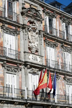 Plaza Belediye Başkanı, Panaderia Malikanesi. Madrid mi? İspanya. 