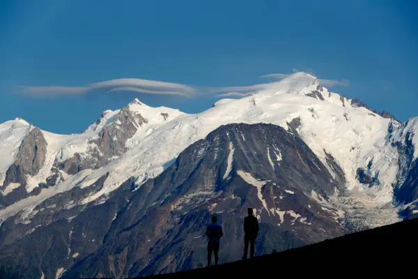 Macizo Del Mont Blanc Verano Francia —  Fotos de Stock