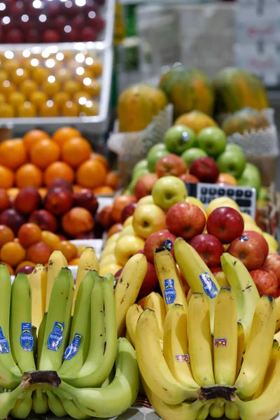 Свіжі Фрукти Овочі Банани Дубай Оае — стокове фото