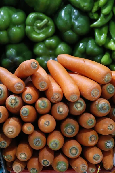 Свіжі Фрукти Овочі Морква Дубай Оае — стокове фото