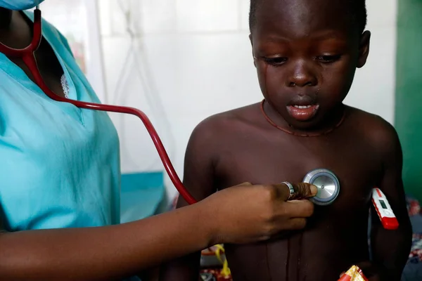 Hôpital Africain Unité Pédiatrique Consultation Médicale Bénin — Photo