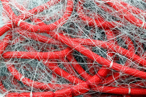 Δίκτυο Ψαρέματος Αλιευτικά Δίχτυα Και Αλιευτική Βιομηχανία Ιταλία — Φωτογραφία Αρχείου