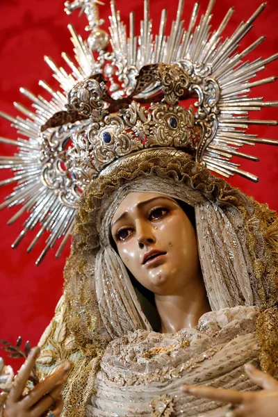 Kerk Van Saint Dominic Gekroond Tot Maagd Maria Spanje — Stockfoto