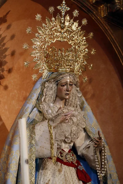 Saint Dominic Church Crowned Virgin Mary Spain — Stock Photo, Image