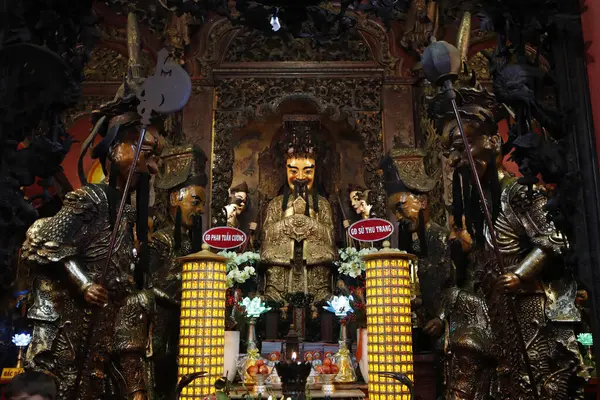 Імператор Джейд Пагода Чуа Нгок Хуанг Або Фуок Хай Даоський — стокове фото