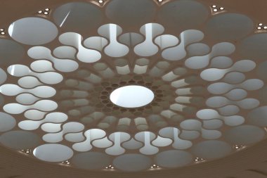 2020 Dubai Fuarı 'nda BAE Pavyonu. Birleşik Arap Emirlikleri.