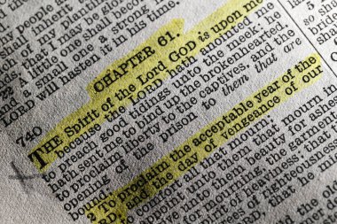 İncil 'i aç. İncil dersi. Yüce Tanrı 'nın ruhu. 