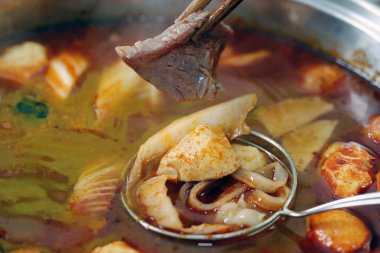 Asya mutfağı. Fondü sosu. Yiyecek.