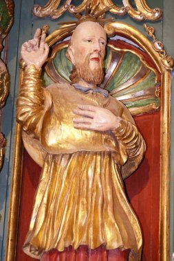 Varsayım Kilisesinin Hanımefendisi. Aziz Francis de Sales. Kordon. Fransa.