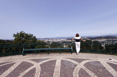 Bom Jesus do Monte 'nin mabedi. - Braga. Portekiz. 