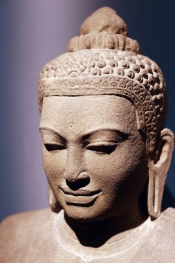Bangkok Ulusal Müzesi. Buda meditasyonda. 14. yüzyıl. Tayland.