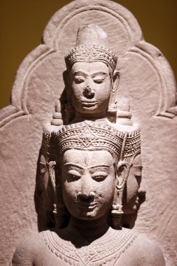 Bangkok Ulusal Müzesi. Beş başlı Shiva. Ayutthaya. 16. yüzyıl. Tayland.