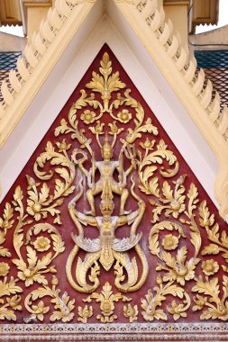 Kraliyet sarayı kompleksi. Khmer tarzı çatı mimarisi. Phnom Penh; Kamboçya. 