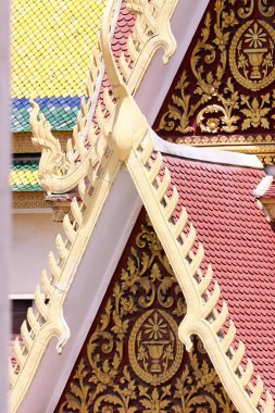 Kraliyet sarayı kompleksi. Khmer tarzı çatı mimarisi. Phnom Penh; Kamboçya. 