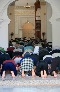 Camide cuma namazı. Malezya. 