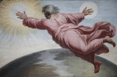 Münzevi Müzesi. Raphael 'in logjisi. - Tanrım. Aziz Petersburg. Rusya. 