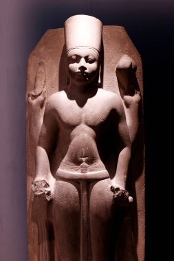 Bangkok Ulusal Müzesi. Dört silahlı Vishnu. 7nci yüzyıl. Ayuttaya ili. Prochin Buri bölgesi. Tayland.