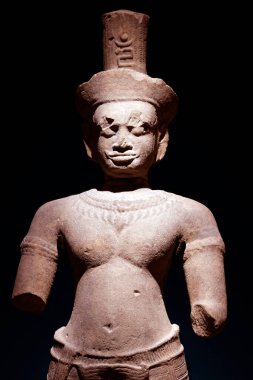 Bangkok Ulusal Müzesi. Shiva. Kamboçya. 12. yüzyıl. Tayland.