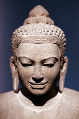 Bangkok Ulusal Müzesi. Buda meditasyonda. 14. yüzyıl. Tayland.