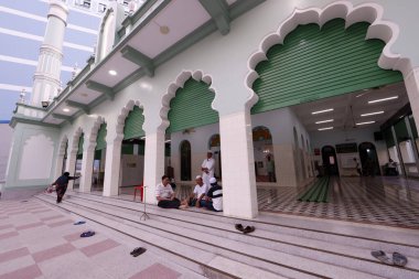 Saigon Merkez Camii (Mescidi Musulman) 1935 yılında inşa edilmiştir. Vietnam. 