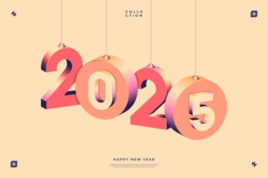 2025 Yeni Yıl Kutlaması Mutlu Yıllar Havai fişekleri, 31 Aralık geceyarısına geri sayım