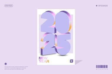 2025 Yeni Yıl Kutlaması Mutlu Yıllar Havai fişekleri, 31 Aralık geceyarısına geri sayım