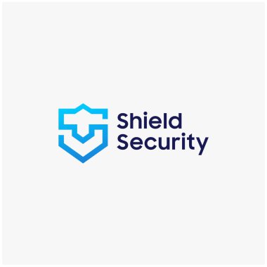 SHIELD güvenlik logosu tasarımı