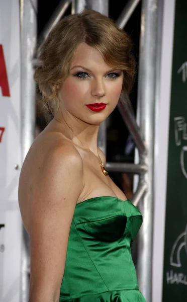 Singer Taylor Swift Los Angeles Premiere Easy Held Grauman Chinese — Stock Photo, Image