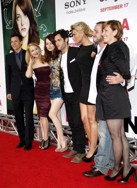 2010年9月13日 帕特里夏 克拉克森 巴克利和艾莉 米哈卡在美国洛杉矶格劳曼中国剧院举行的 Easy 的首映式上 — 图库照片