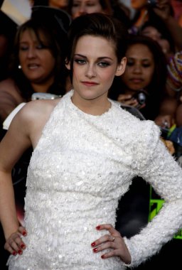 The Twilight Saga: Eclipse 'in Los Angeles galasında oyuncu Kristen Stewart 24 Haziran 2010' da Los Angeles, Kaliforniya 'daki Nokia Live Theater' da düzenlendi..