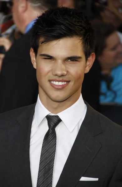 Taylor Lautner Színész Los Angeles Twilight Saga Eclipse Premierjén Nokia — Stock Fotó