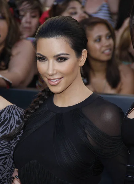 Kim Kardashian Los Angeles Premiere Twilight Saga Eclipse Held Nokia — Stock Photo, Image