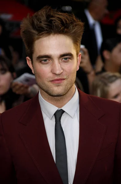 Actor Robert Pattinson Estreno Los Ángeles Twilight Saga Eclipse Celebrado —  Fotos de Stock