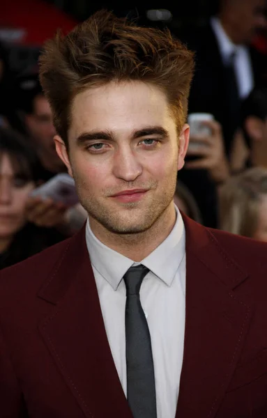 Ator Robert Pattinson Estréia Los Angeles Twilight Saga Eclipse Realizada — Fotografia de Stock