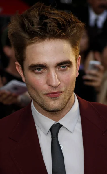 Actor Robert Pattinson Estreno Los Ángeles Twilight Saga Eclipse Celebrado —  Fotos de Stock