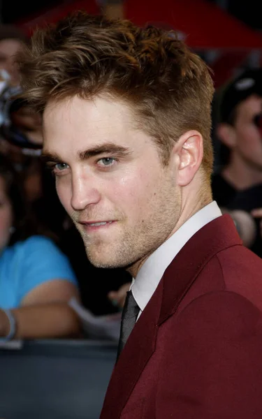 Ηθοποιός Robert Pattinson Στην Πρεμιέρα Του Twilight Saga Eclipse Στο — Φωτογραφία Αρχείου