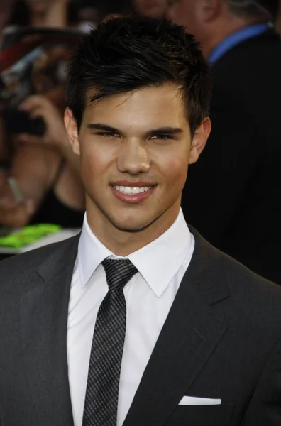 Ator Taylor Lautner Estréia Los Angeles Twilight Saga Eclipse Realizada — Fotografia de Stock