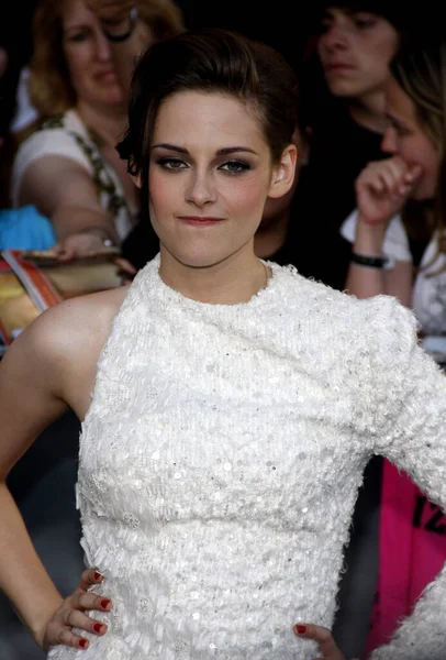 Skådespelerskan Kristen Stewart Los Angeles Premiär Twilight Saga Eclipse Som — Stockfoto