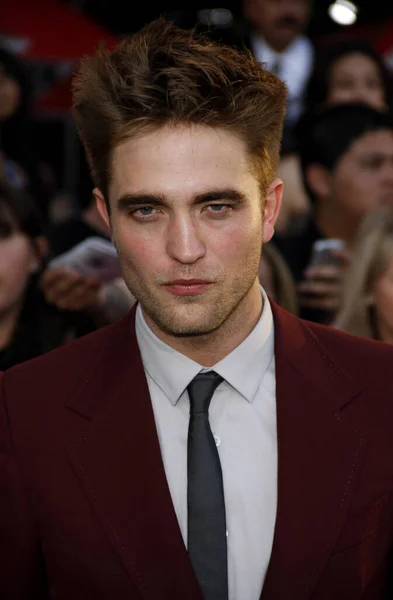 Ator Robert Pattinson Estréia Los Angeles Twilight Saga Eclipse Realizada — Fotografia de Stock