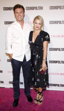 Emily Osment ve Blake Cooper Griffin, Cosmopolitan Dergisi 'nin 12 Ekim 2015 tarihinde Batı Hollywood' da Ysabel 'de düzenlenen 50. doğum günü kutlamasında.