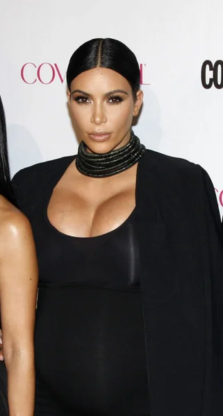 Kim Kardashian Cosmopolitan Dergisi Nin Doğum Günü Kutlamasında Ekim 2015 — Stok fotoğraf