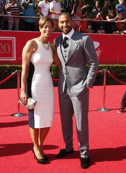 Matt Kemp ve annesi Judy Henderson 2012 ESPY Ödülleri 'nde Los Angeles Nokia Tiyatrosu' nda 11 Temmuz 2012 'de gerçekleştirildi..