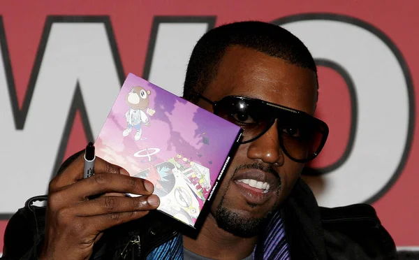 Kanye West Taraftar Etkinliği Eylül 2007 Abd Nin Hollywood Kentindeki — Stok fotoğraf