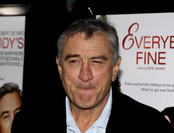 stock image actor Robert De Niro at the AFI FEST 2009 Screening of 'Everbody's Fine' held at the Grauman's Chinese Theatre in Hollywood, USA on November 3, 2009.