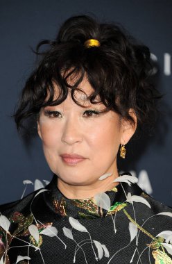 Sandra Oh LACMA Sanat ve Film Galasında 5 Kasım 2022 'de Los Angeles İlçe Sanat Müzesi' nde Gucci tarafından sunuldu..