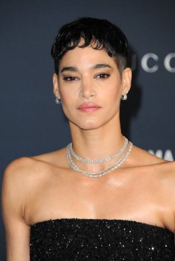 Sofia Boutella LACMA Sanat + Film Galasında 5 Kasım 2022 'de ABD' nin Los Angeles İlçe Sanat Müzesi 'nde Gucci tarafından sunuldu..