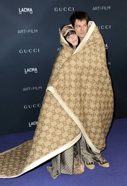 Billie Eilish Jesse Rutherford Lacma Art Film Gala Presentato Gucci — Foto Stock